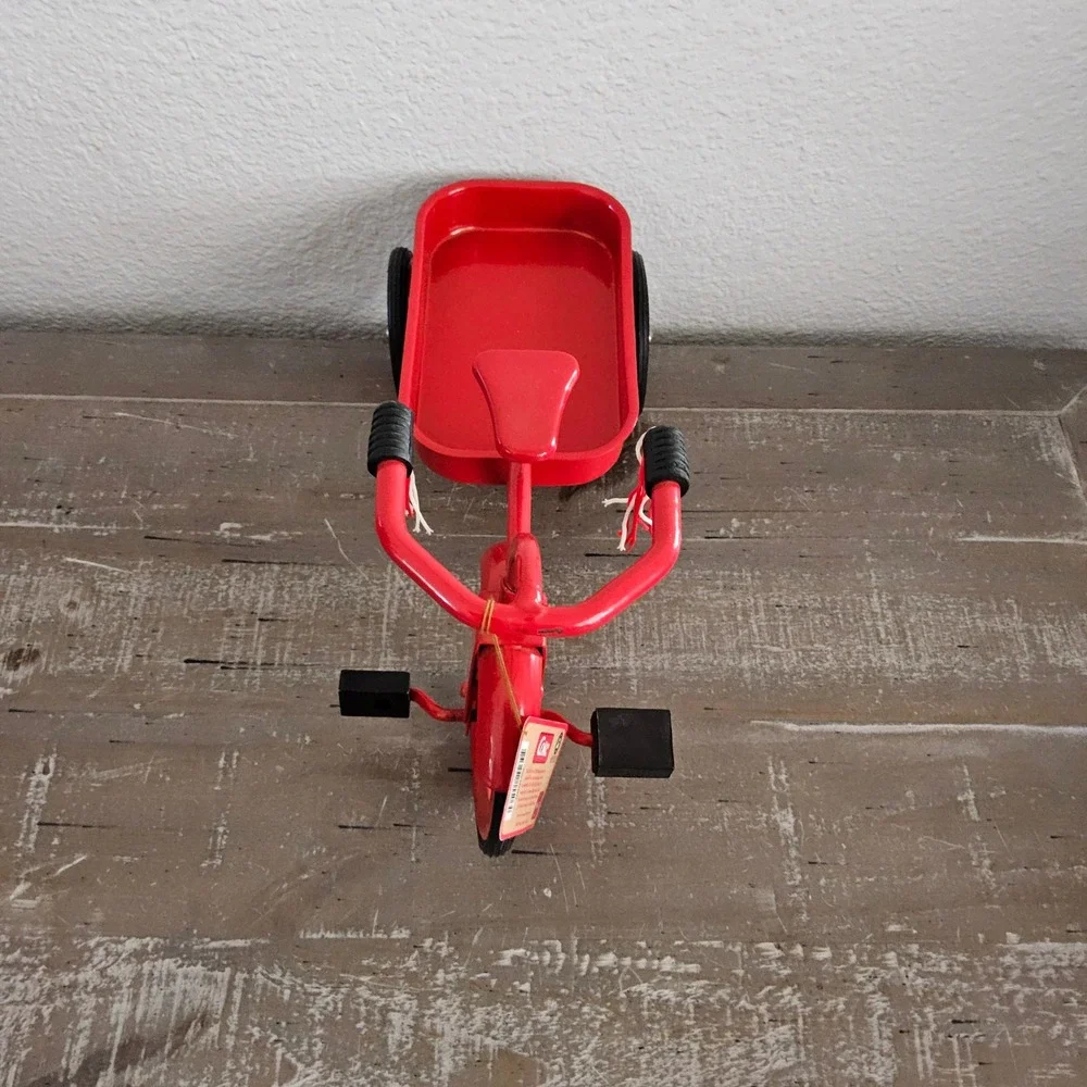 Coca-Cola Boyd's Bear Metal Tricycle Wagon Figurine Advertising Collectible